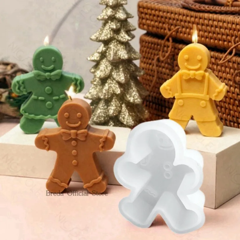 3D Smile Gingerbread Man Silic - Soap Making Business review and price