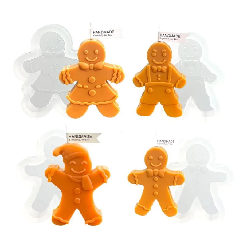 3D Smile Gingerbread Man Silic - Soap Making Business review and price