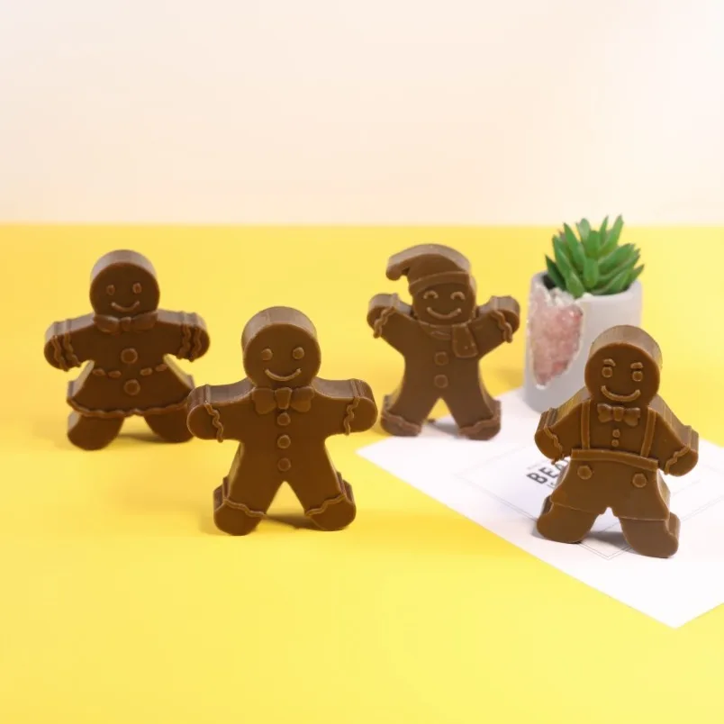 3D Smile Gingerbread Man Silic - Soap Making Business review and price
