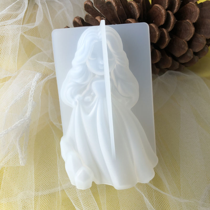 3D Cute Princess Silicone Cand - Melt Pour Soap Base review and price