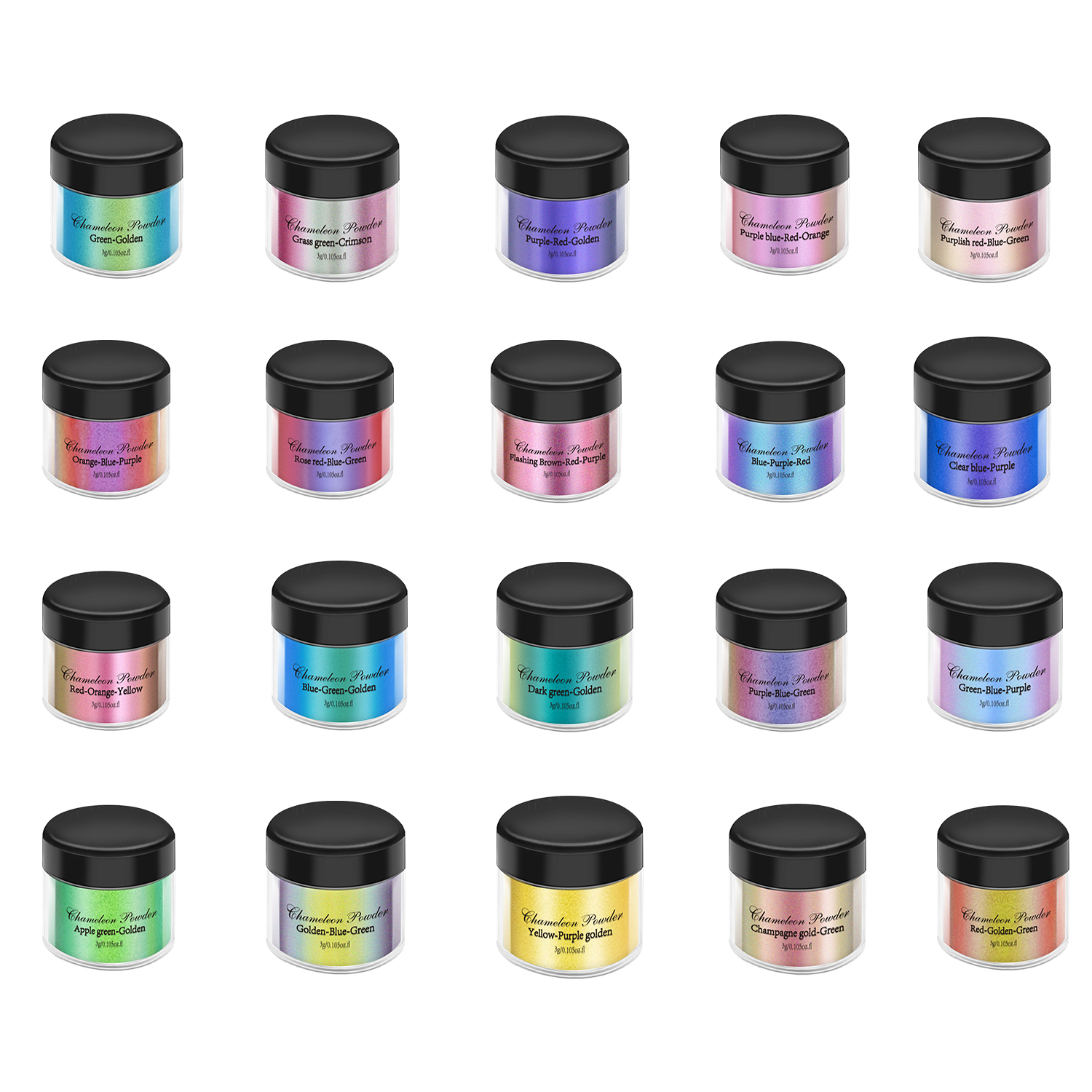 3g Chameleon Mica Powder Color - Oxide Pigment Soap review and price