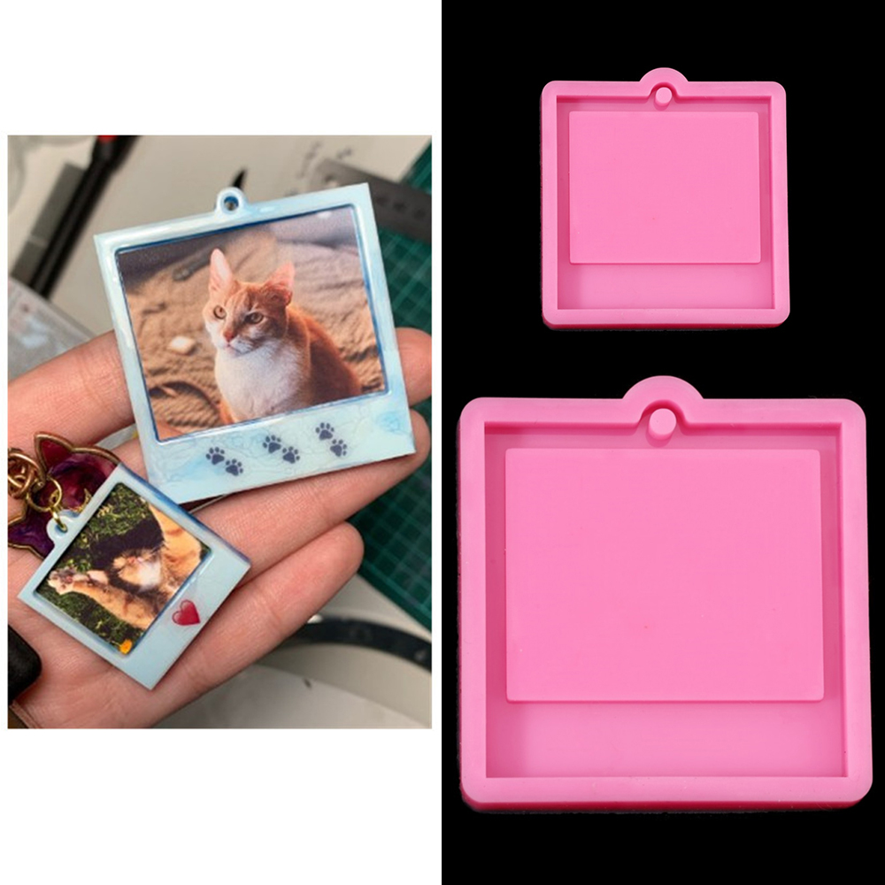 Photo Frame Epoxy Resin Keycha - Melt Pour Soap Base review and price