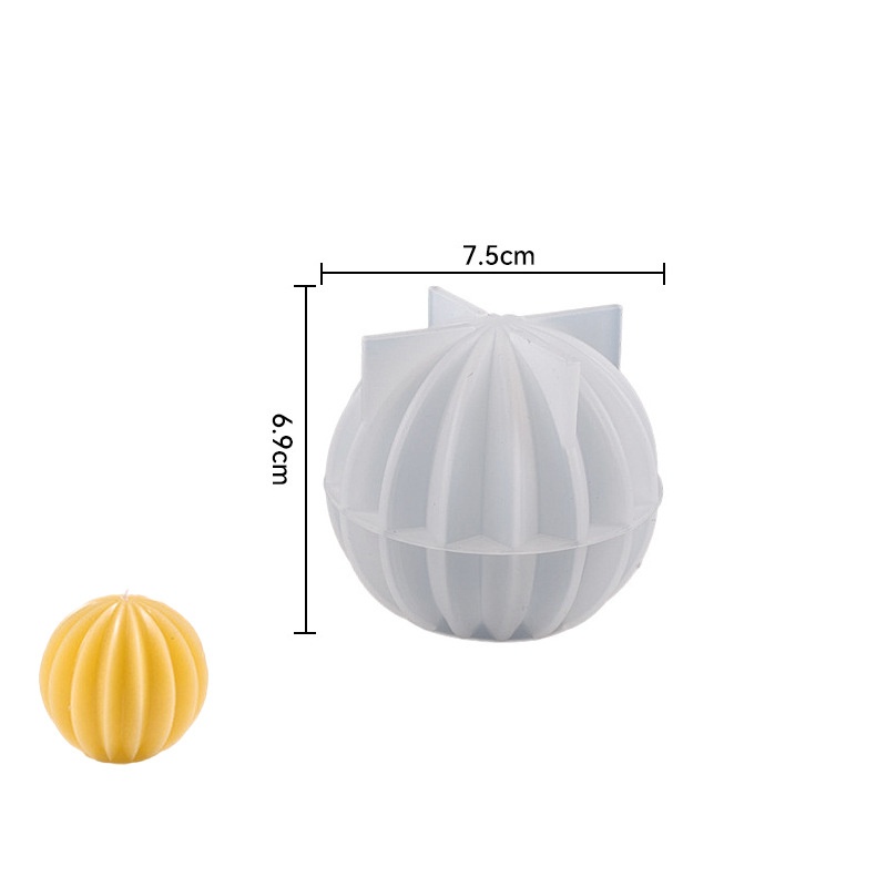 3D resin spherical candle mold - Soap Making Business review and price