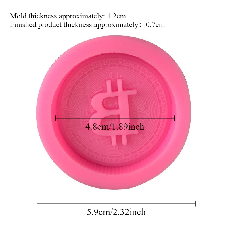 1/3pcs Currency Logo Soap Sili - Melt Pour Soap Base review and price