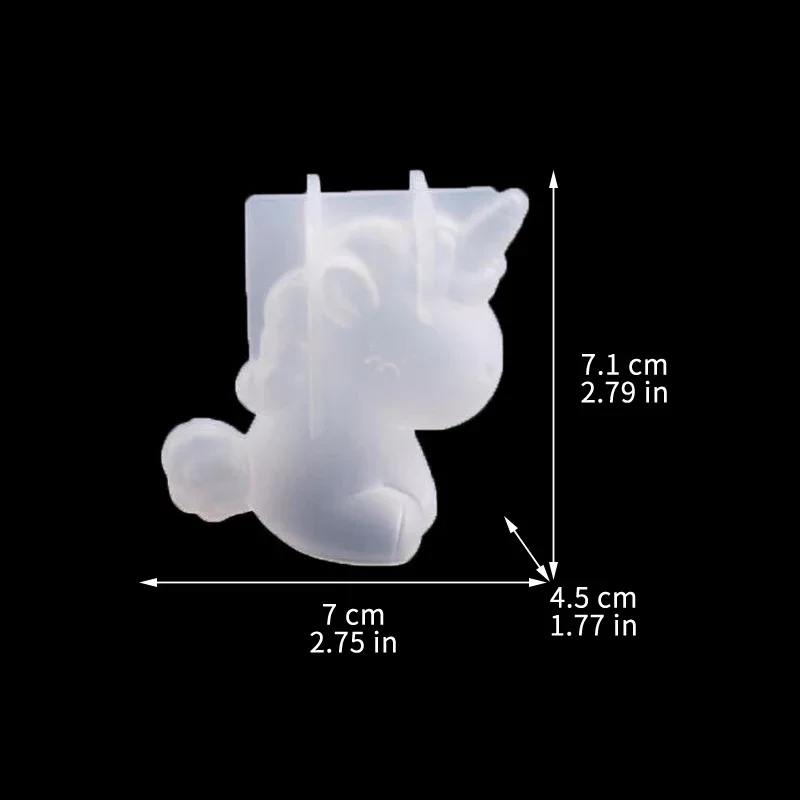 3D Geometric Silicone Unicorn  - Melt Pour Soap Base review and price