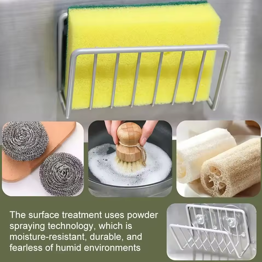 No-Drill Iron Sponge Holder Ra - Oxide Pigment Soap review and price
