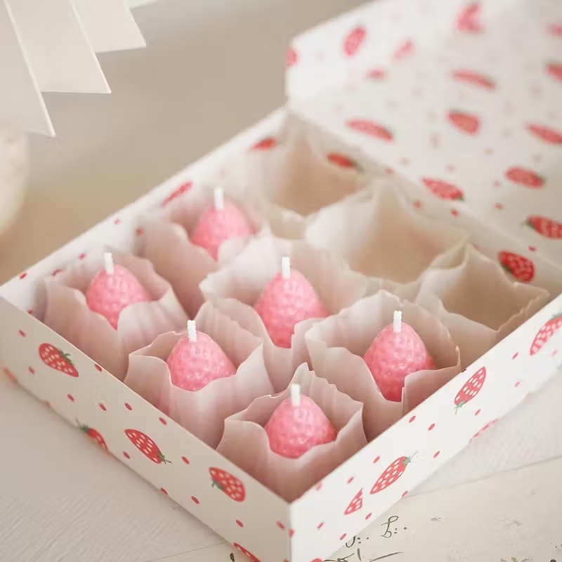 Strawberry Silicone Candle Mol - Melt Pour Soap Base review and price