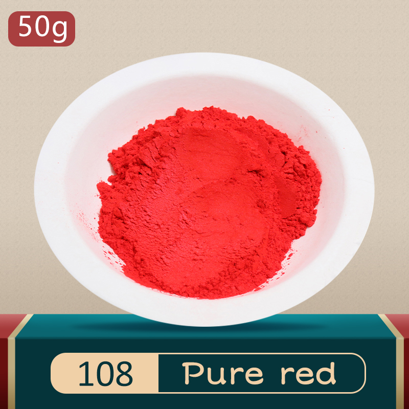 Pure Red Mica Pigment Pearl Po - Oxide Pigment Soap review and price