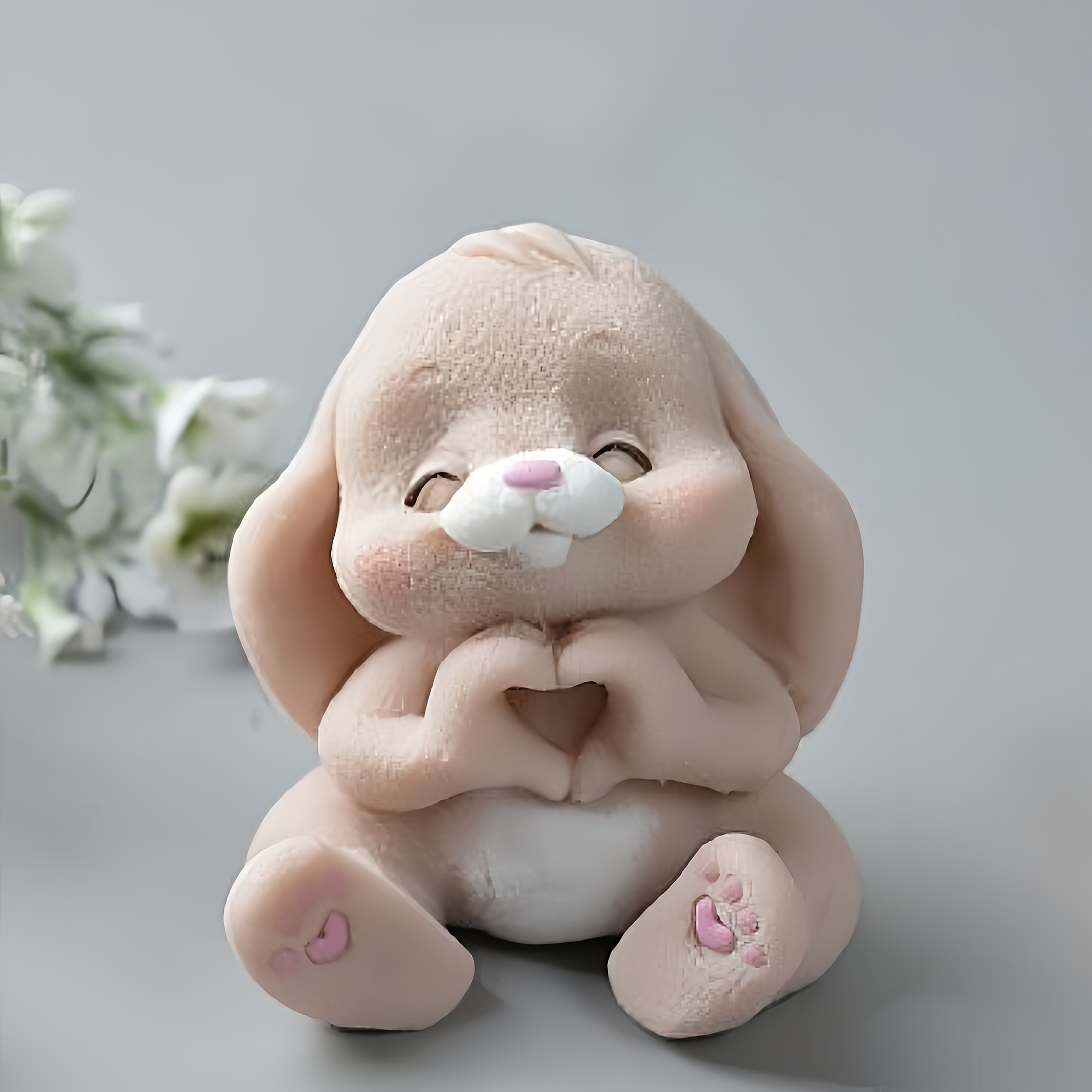 1pc Adorable Rabbit Resin Sili - Melt Pour Soap Base review and price
