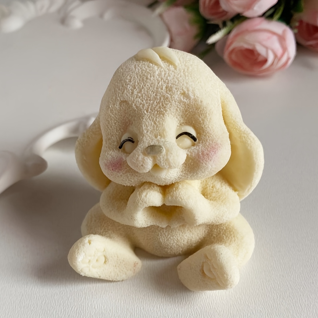 1pc Adorable Rabbit Resin Sili - Melt Pour Soap Base review and price