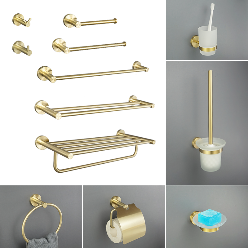 Brushed Gold Bathroom Accessor - Oxide Pigment Soap review and price