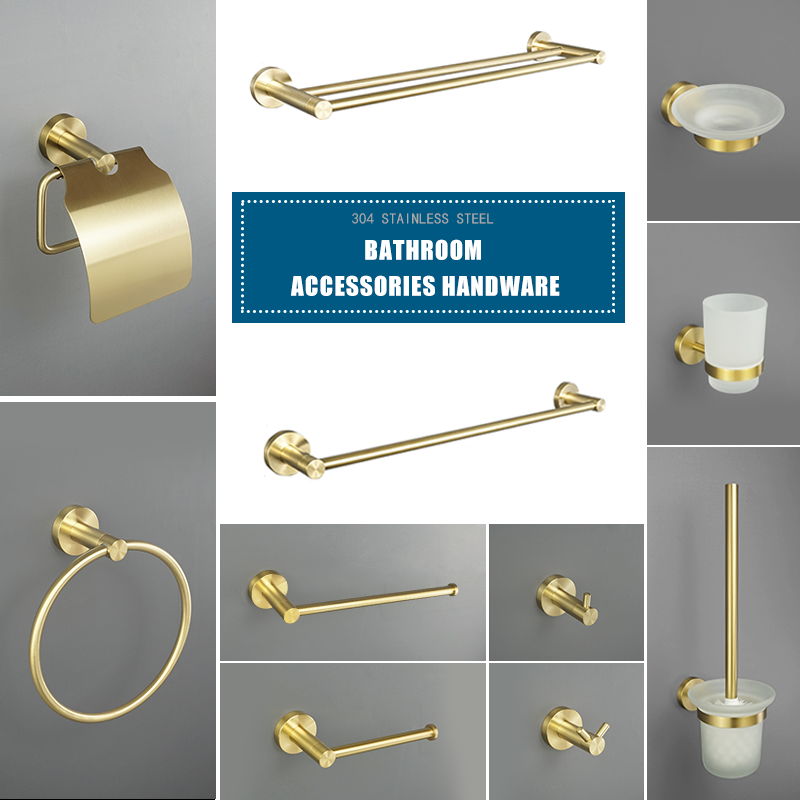 Brushed Gold Bathroom Accessor - Oxide Pigment Soap review and price