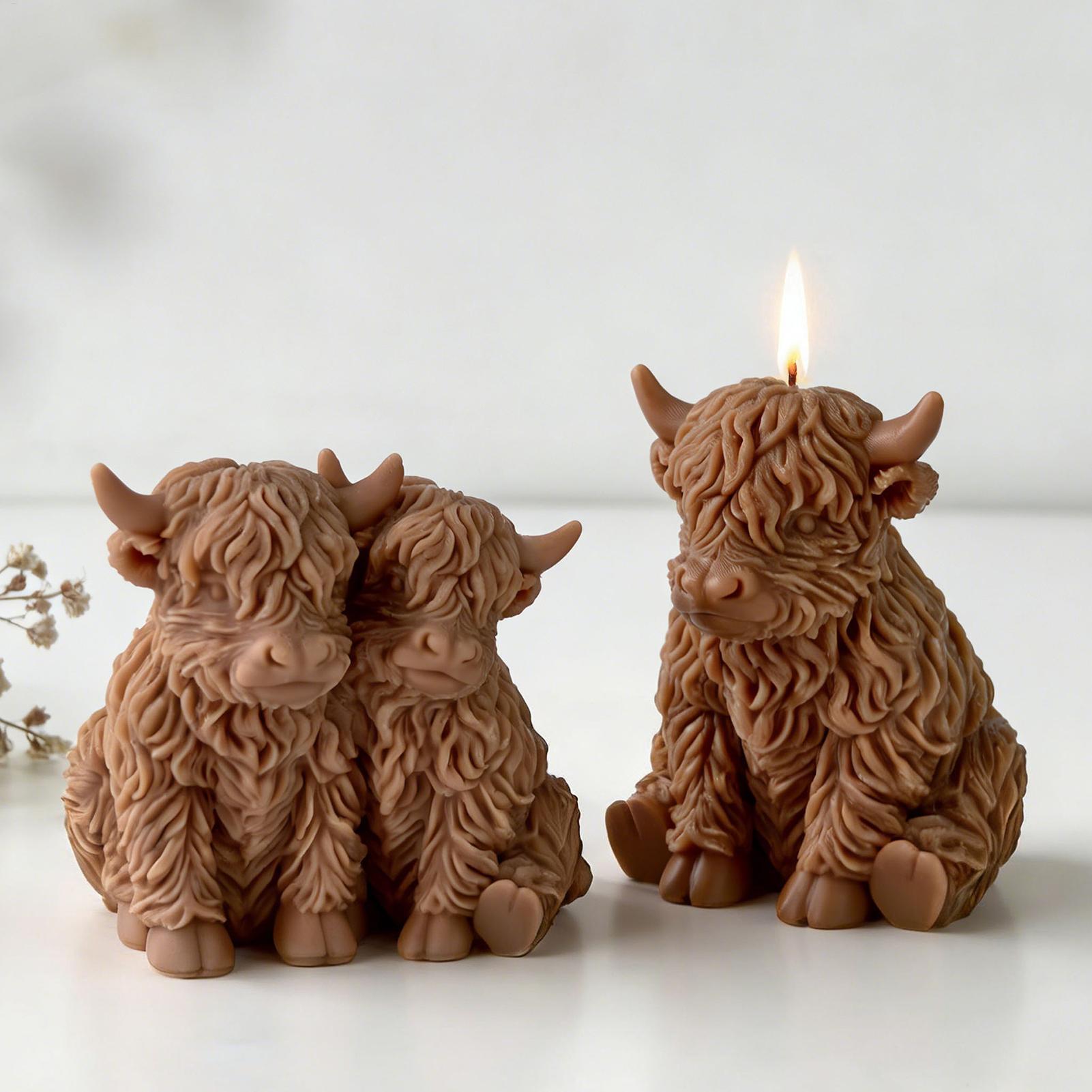 Highland Cow Silicone Mold Reu - Soap Making Business review and price