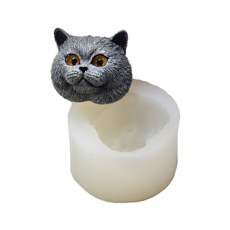 Silicone Mold Short-haired Cat - Melt Pour Soap Base review and price