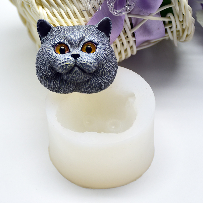 Silicone Mold Short-haired Cat - Melt Pour Soap Base review and price