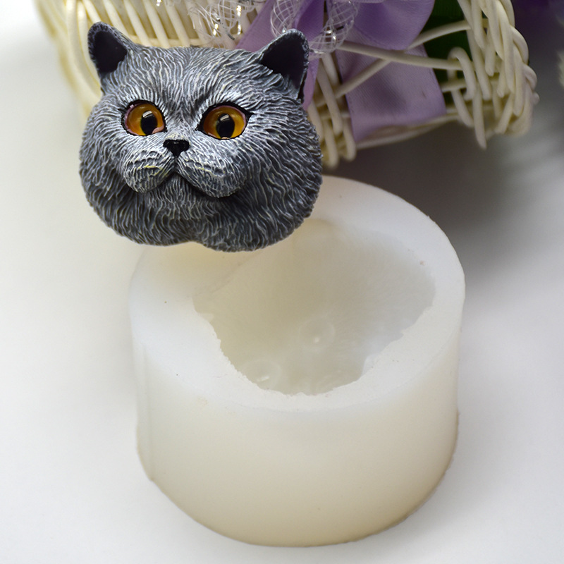 Silicone Mold Short-haired Cat - Melt Pour Soap Base review and price