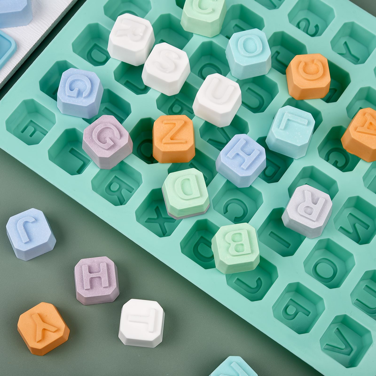 48 Letter Enghish Alphabet let - Melt Pour Soap Base review and price