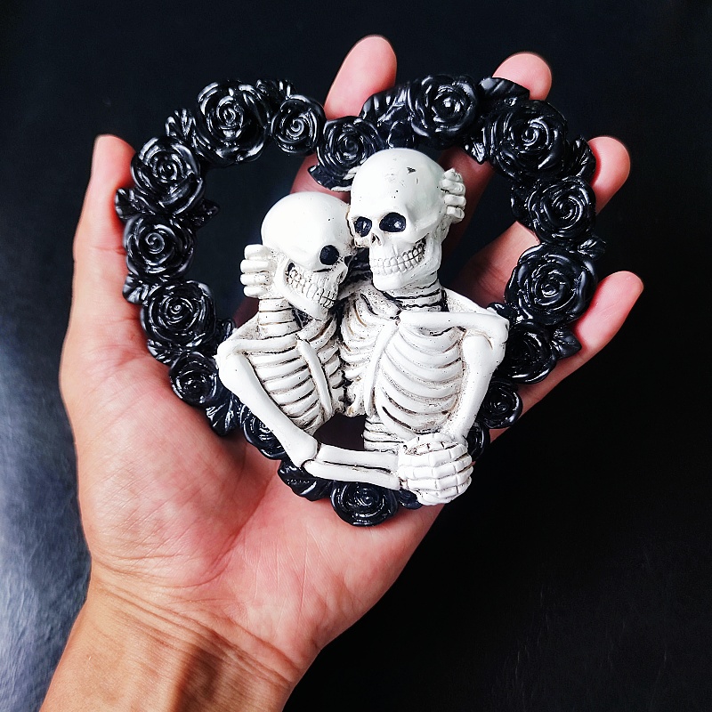 Lover Skull Silicone Mold Hall - Soap Making Business review and price