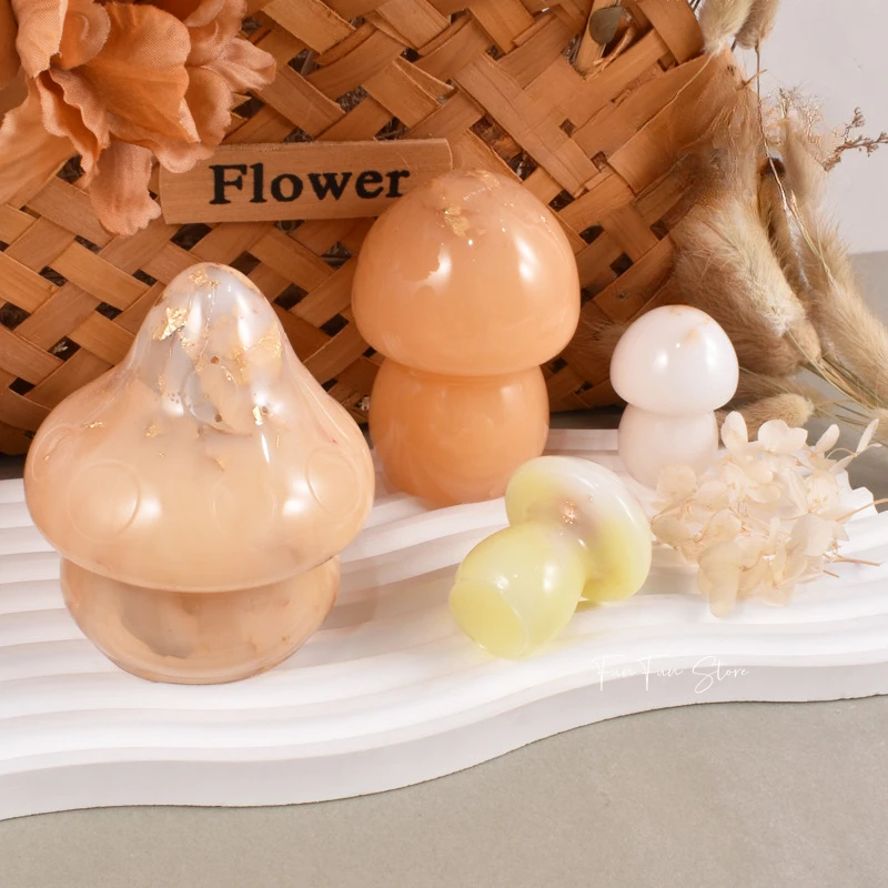 3D Mushroom Candle Silicone Mo - Soap Making Business review and price