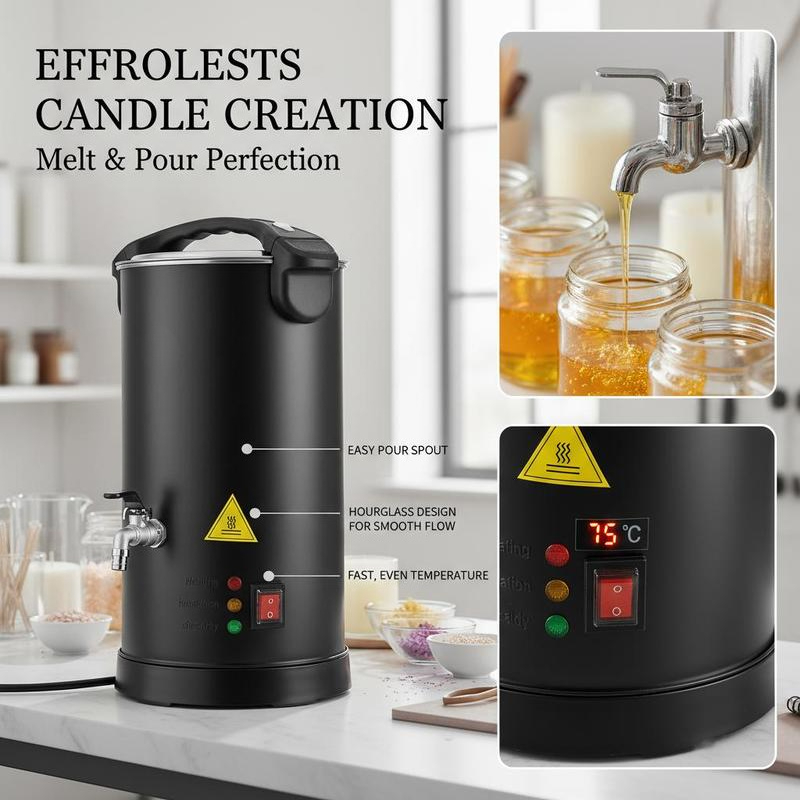 Candle Melting Machine 5.3 Qts - Soap Making Hobby review and price
