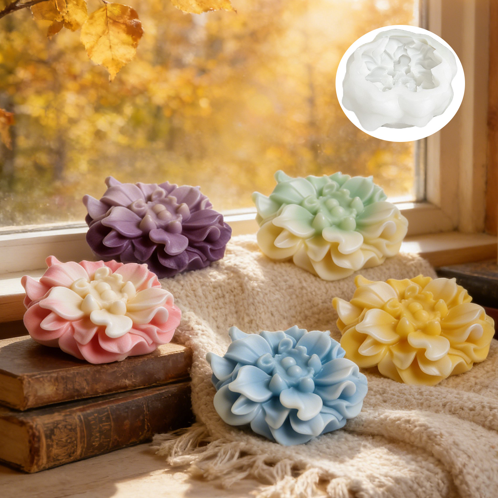 Silicone Mold Flower Shape 3D  - Soap Making Hobby review and price