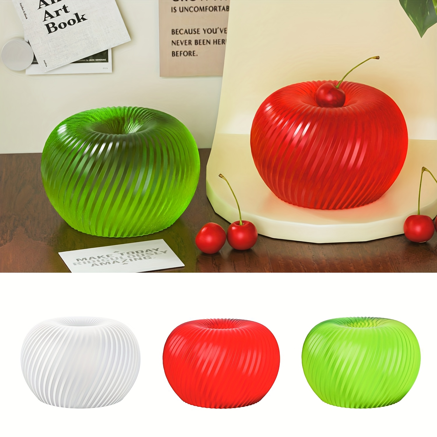 A trendy red apple silicone mo - Melt Pour Soap Base review and price