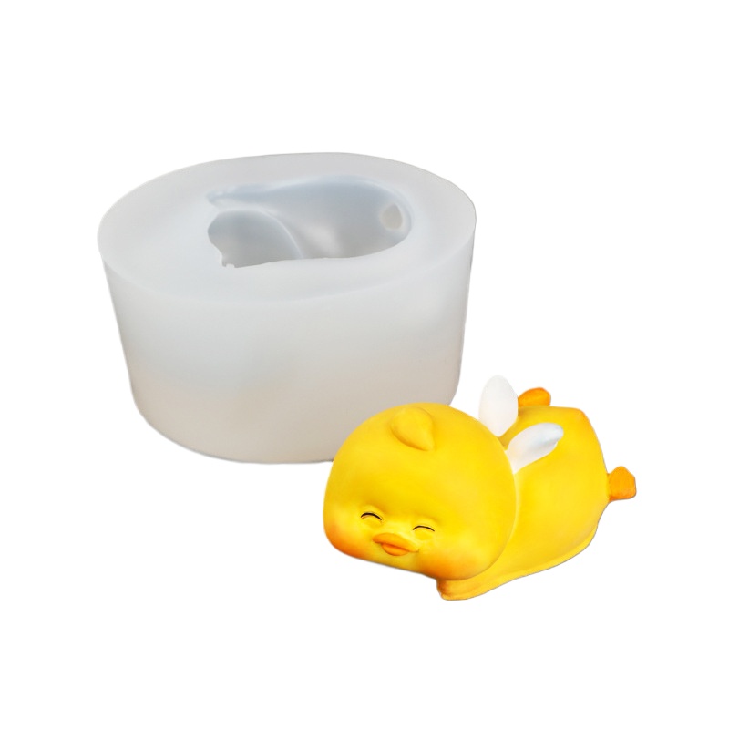 3D Smile Duck Silicone Candle  - Soap Making Business review and price