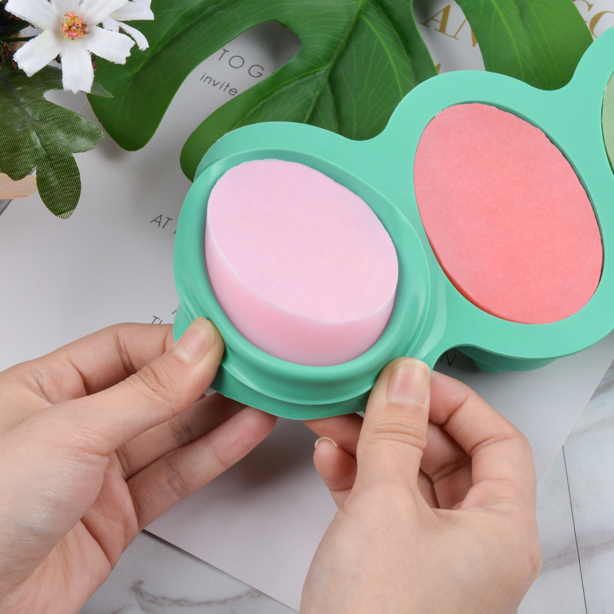 4 Hole Oval Massage Soap Silic - Soap Making Business review and price