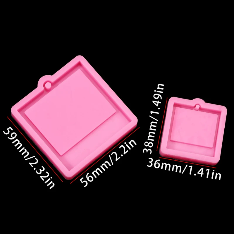 Photo Frame Epoxy Resin Keycha - Melt Pour Soap Base review and price