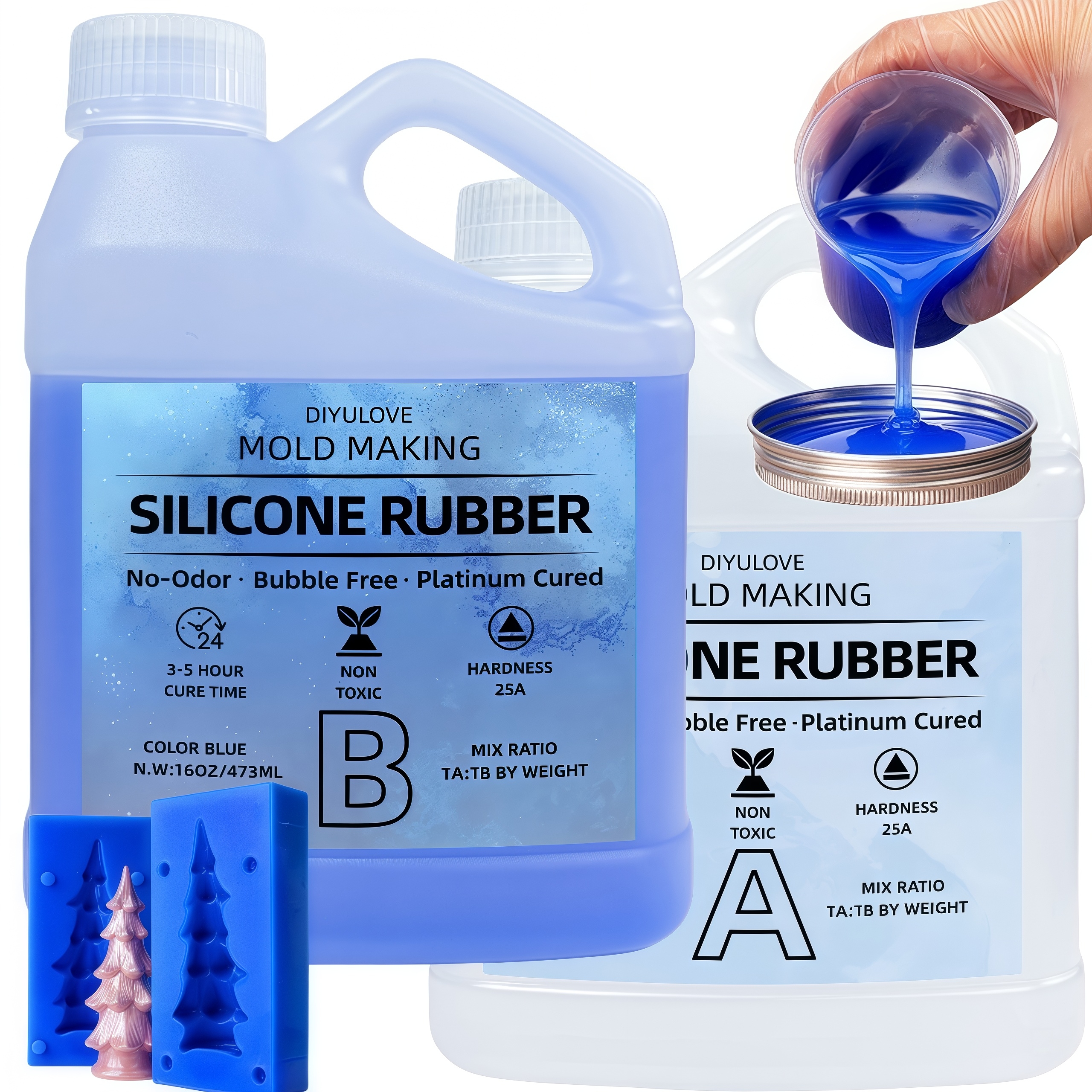 32oz High-Performance Silicone - Melt Pour Soap Base review and price