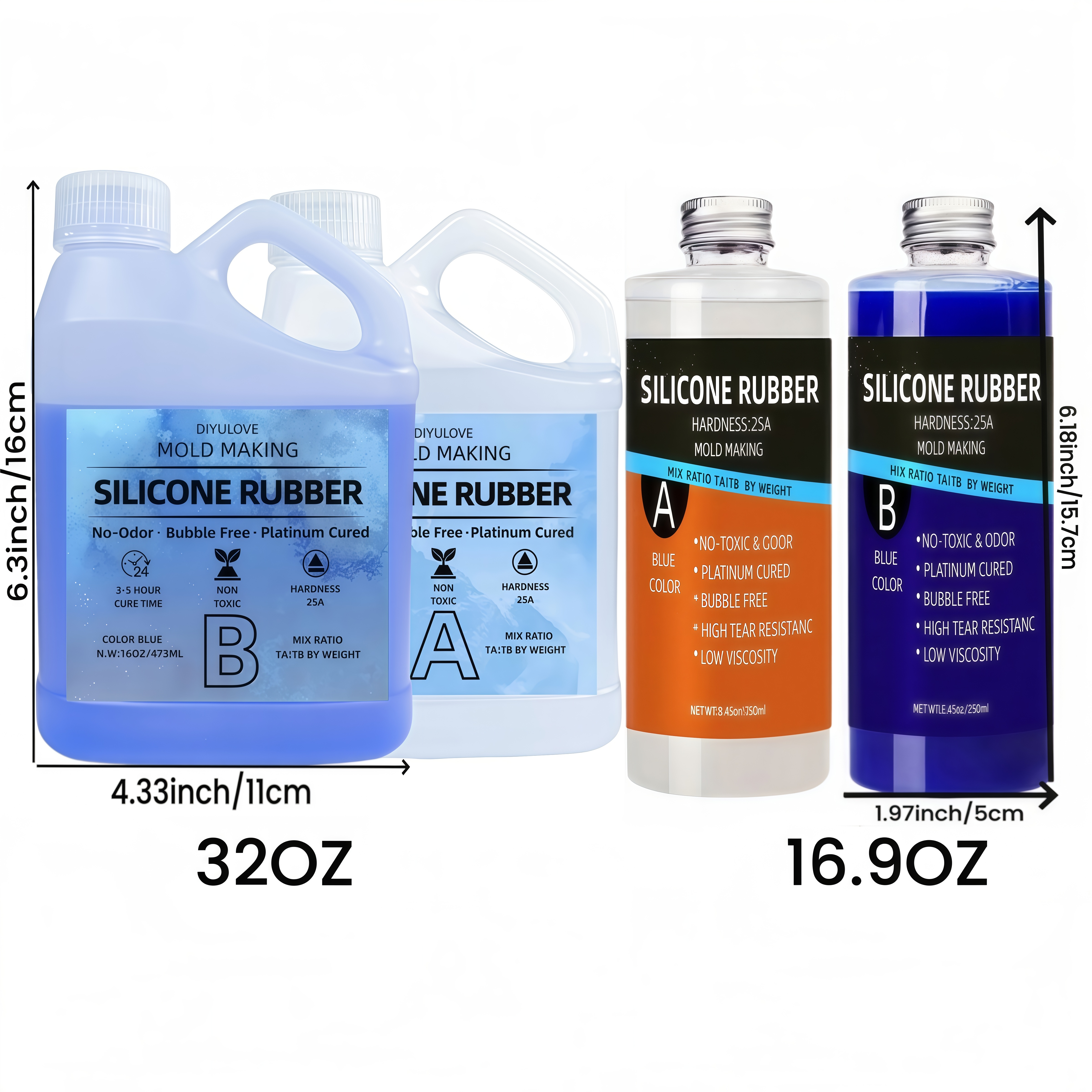 32oz High-Performance Silicone - Melt Pour Soap Base review and price