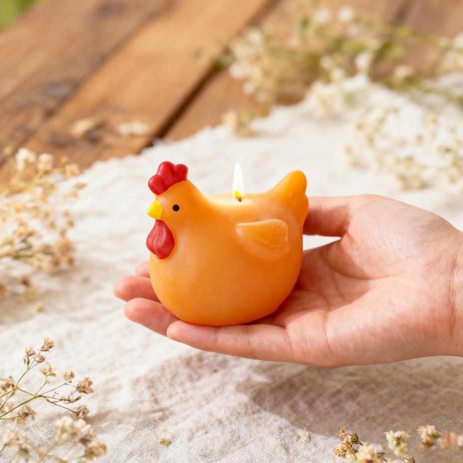 3D Chicken Candle Silicone Mol - Soap Making Business review and price