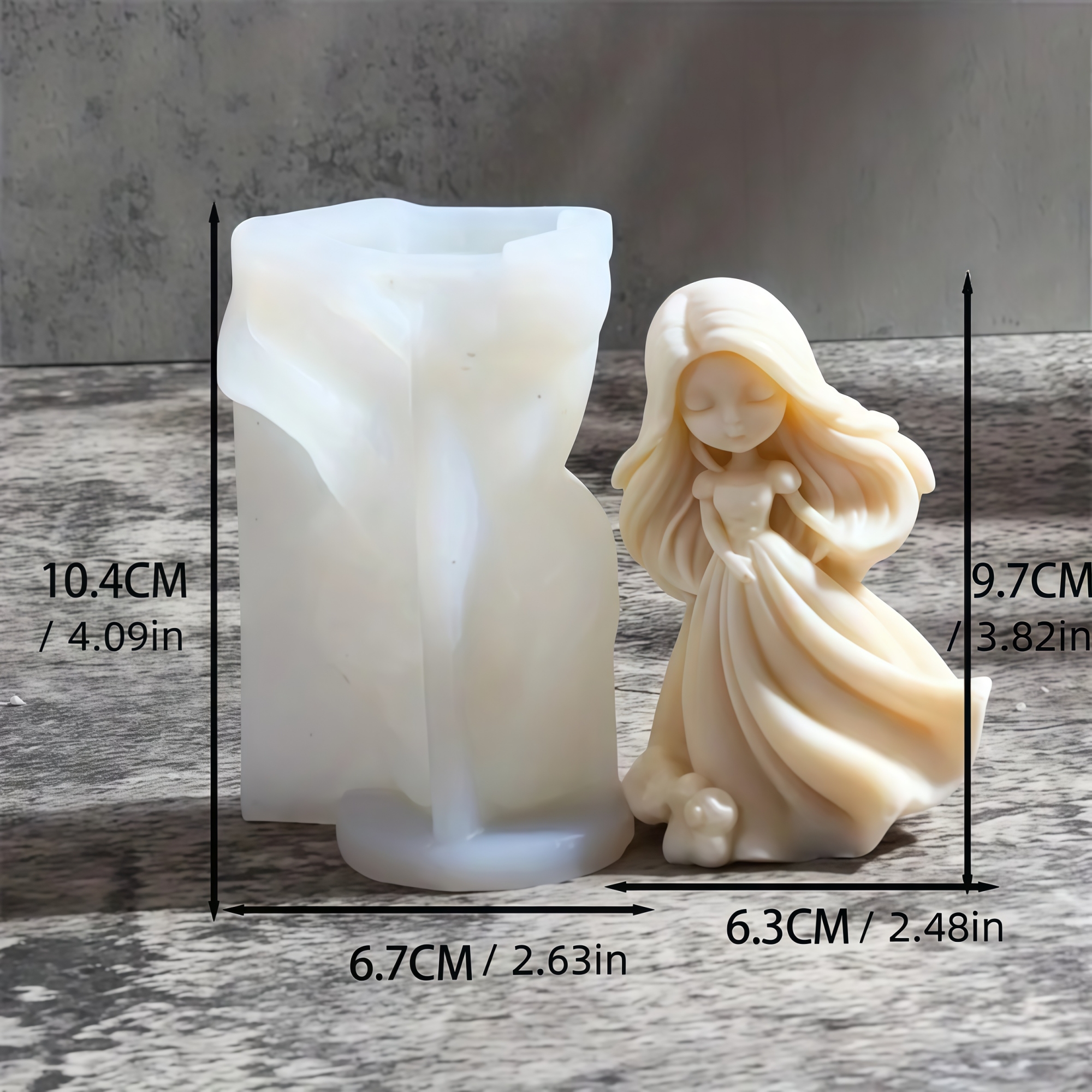 3D Sweet Princess Doll Silicon - Soap Making Business review and price