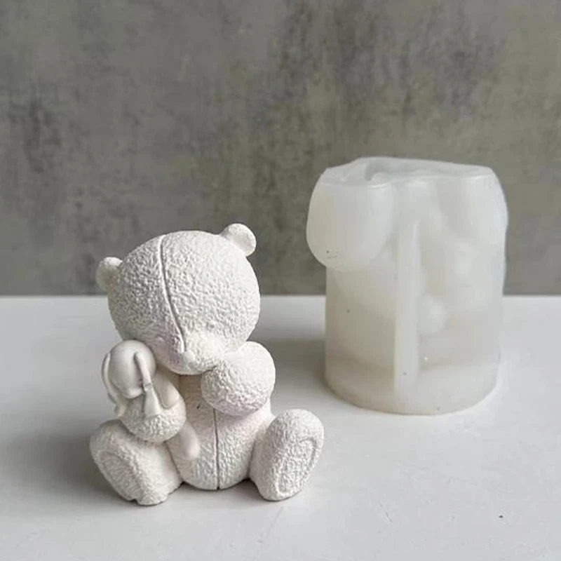 Woven Bear Candle Silicone Mol - Soap Making Business review and price