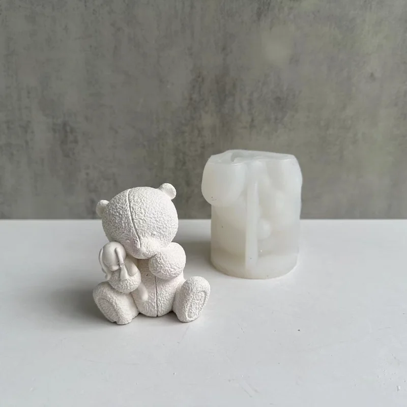 Woven Bear Candle Silicone Mol - Soap Making Business review and price