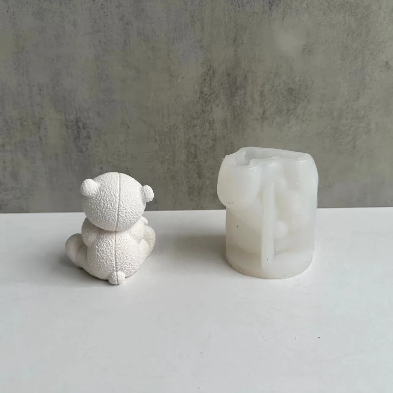 Woven Bear Candle Silicone Mol - Soap Making Business review and price